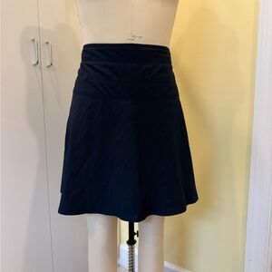 Izod Golf A-Line Navy Skort with Side Zip and A-Line Cut